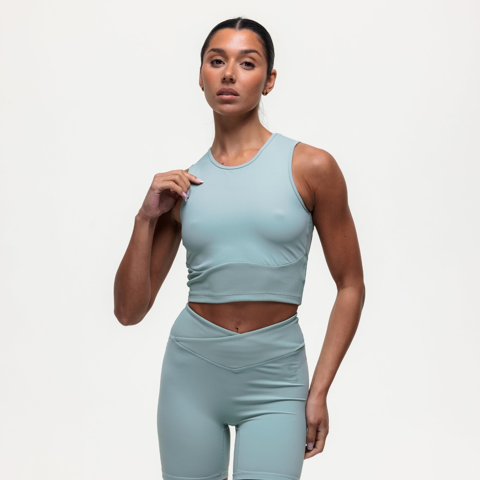 Prana Crop Vest - Seamoss