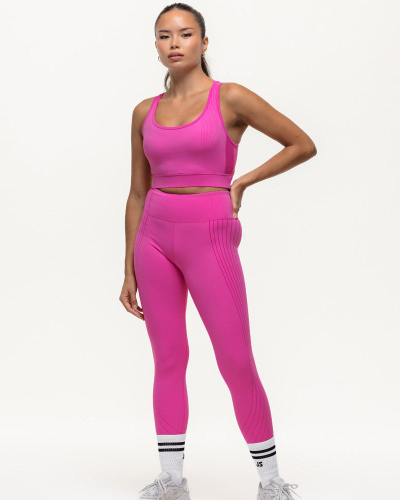 Agility Workout Leggings - Fucshia Pink