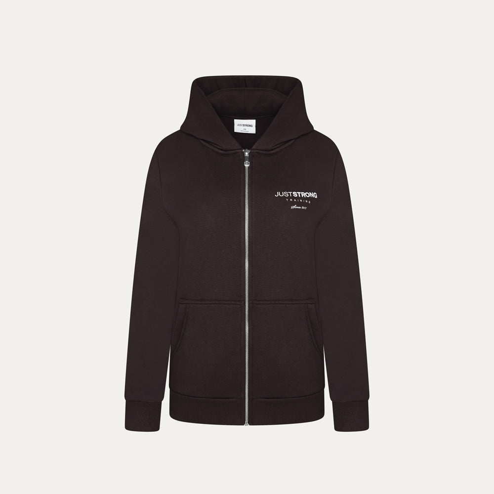 Training Essentials Motion Zip Hoodie - Cocoa