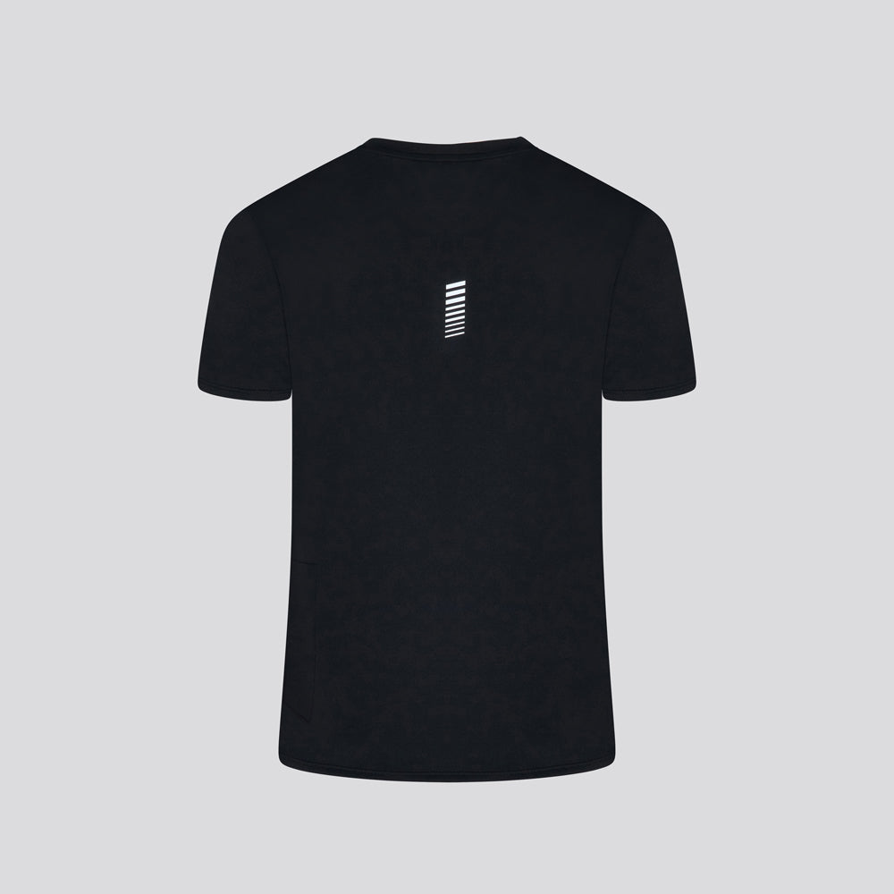 Run Tempo Pocket Tee - Black Onyx