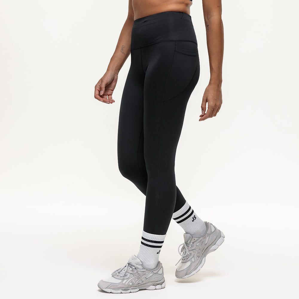 High Rise Genesis Leggings - Black Onyx