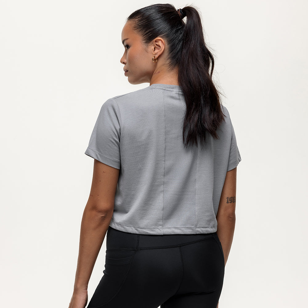 Everyday Drawstring Tee - Shadow Grey
