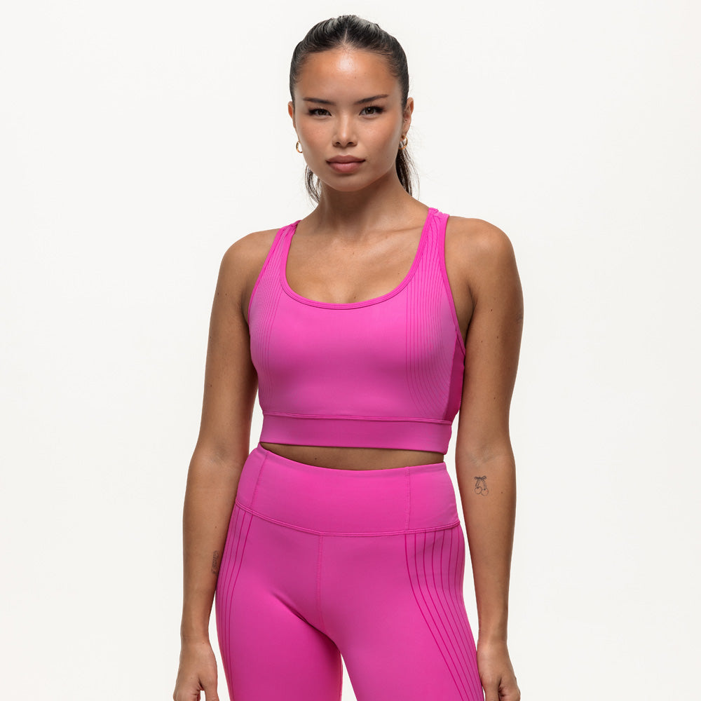 Agility Workout Bra - Fuschia Pink