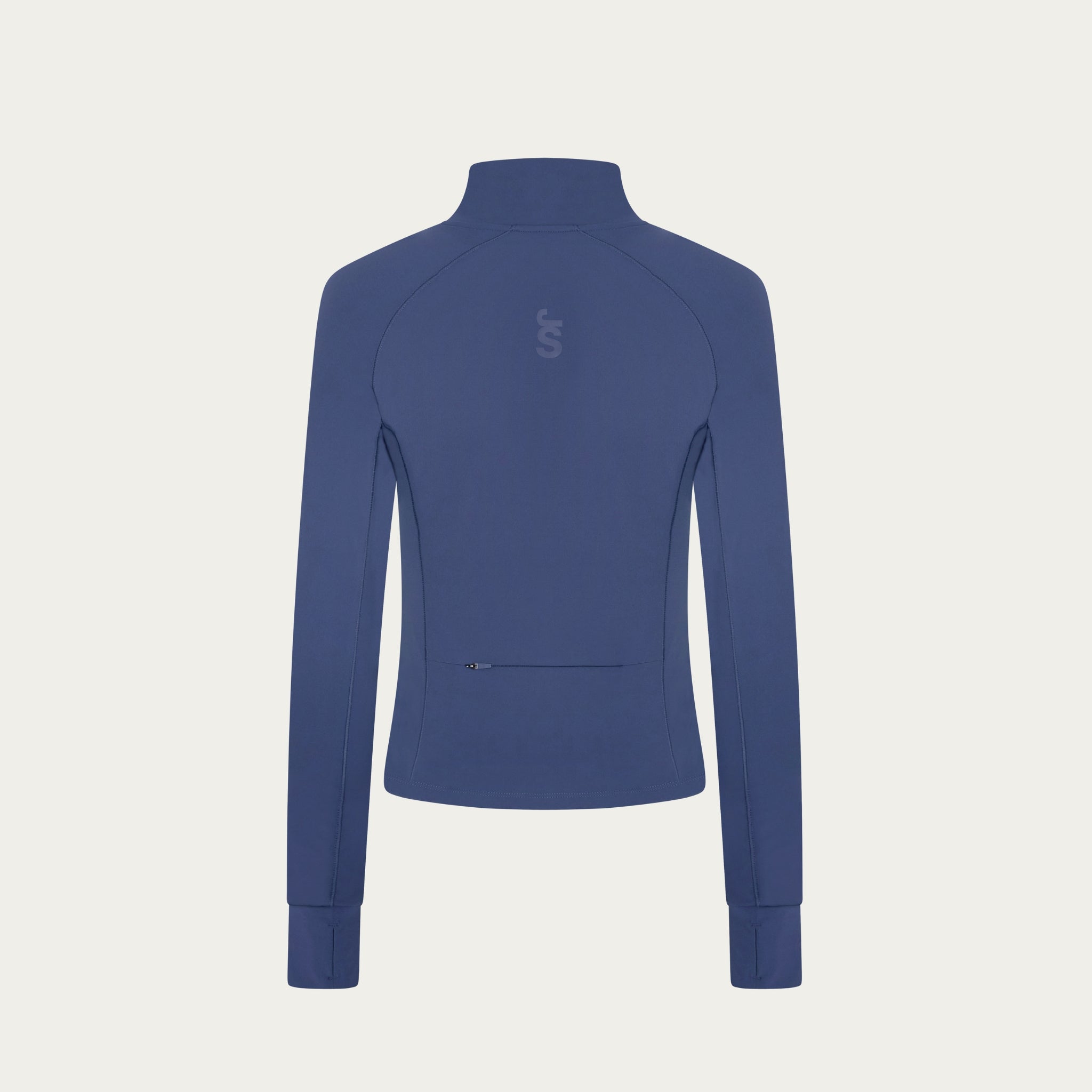 Training Zip Up Jacket - Indigo