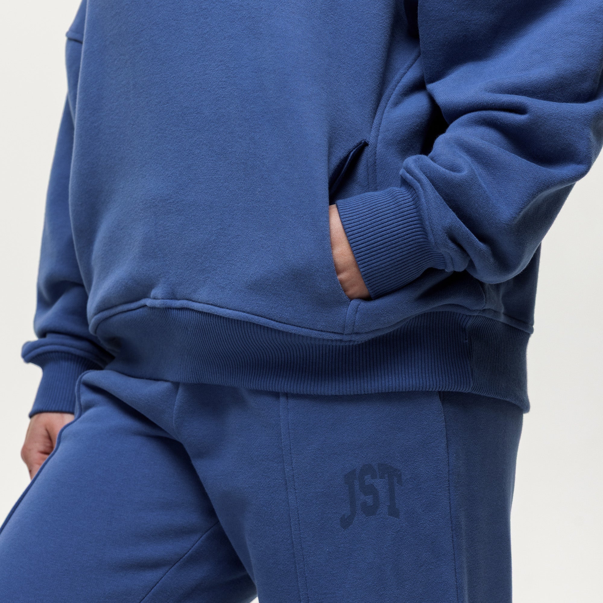 Throw On Oversized Hoodie - Vintage Indigo