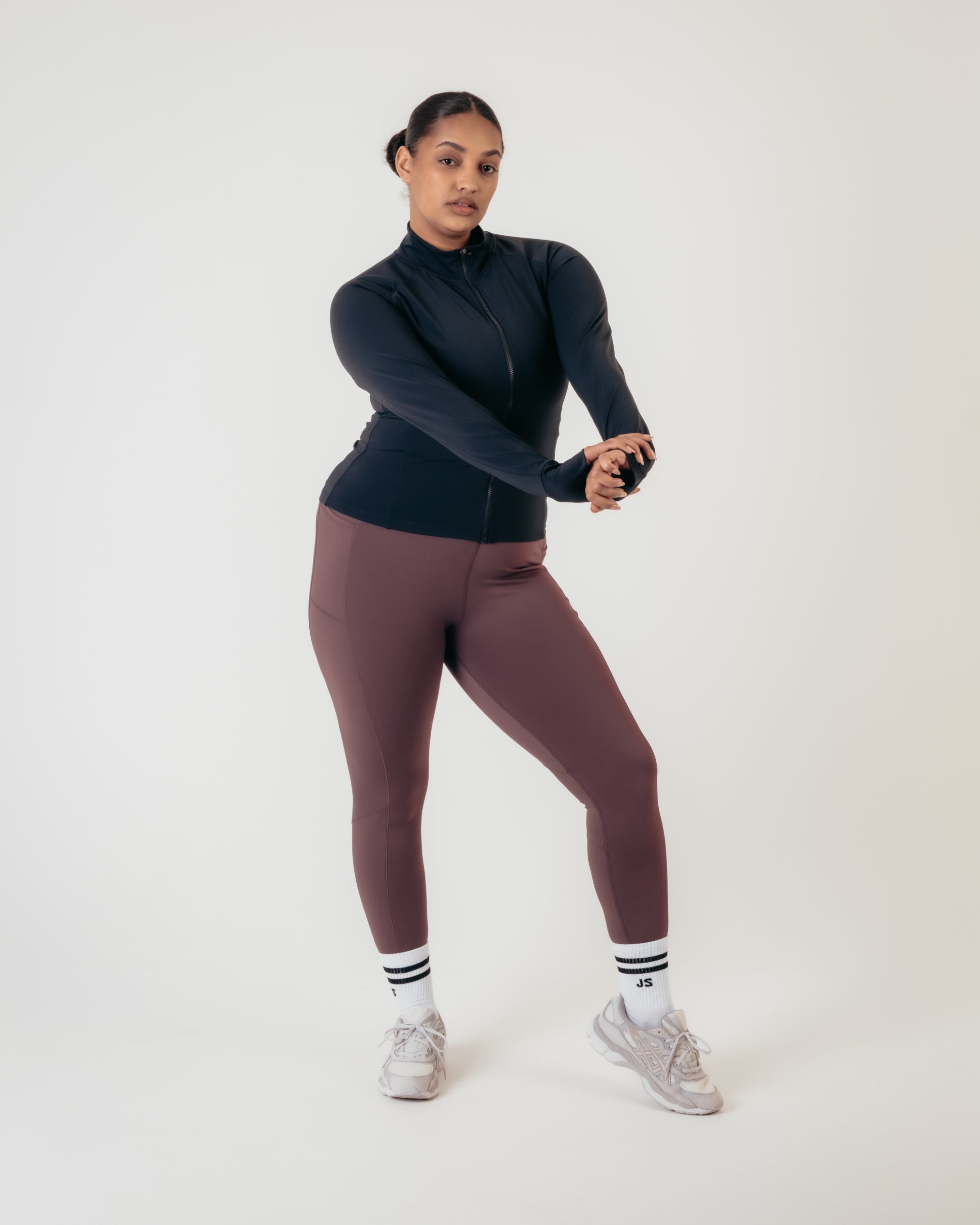 Training Zip Up Jacket - Black