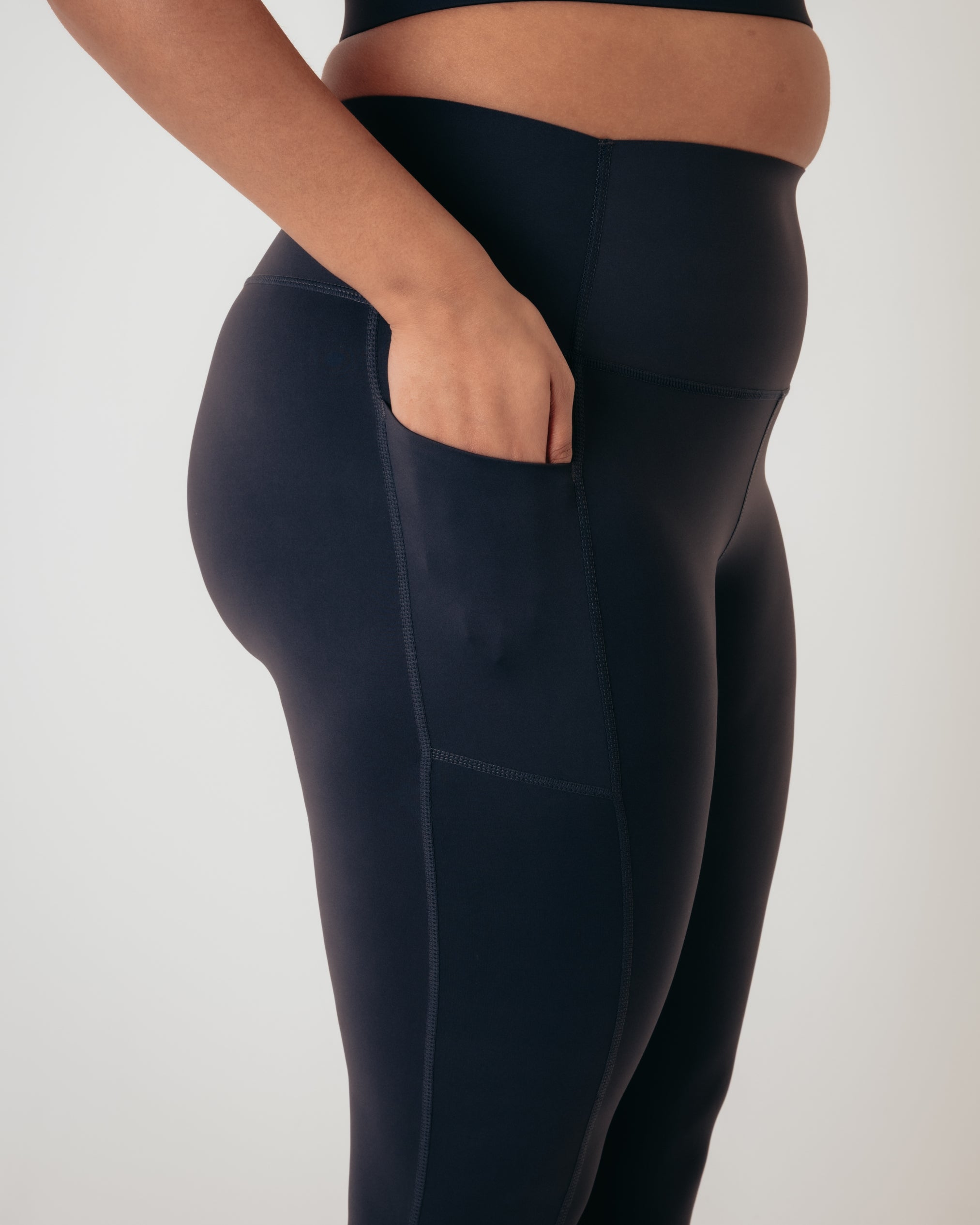 Sculpt 7/8 High Rise Training Leggings - Black