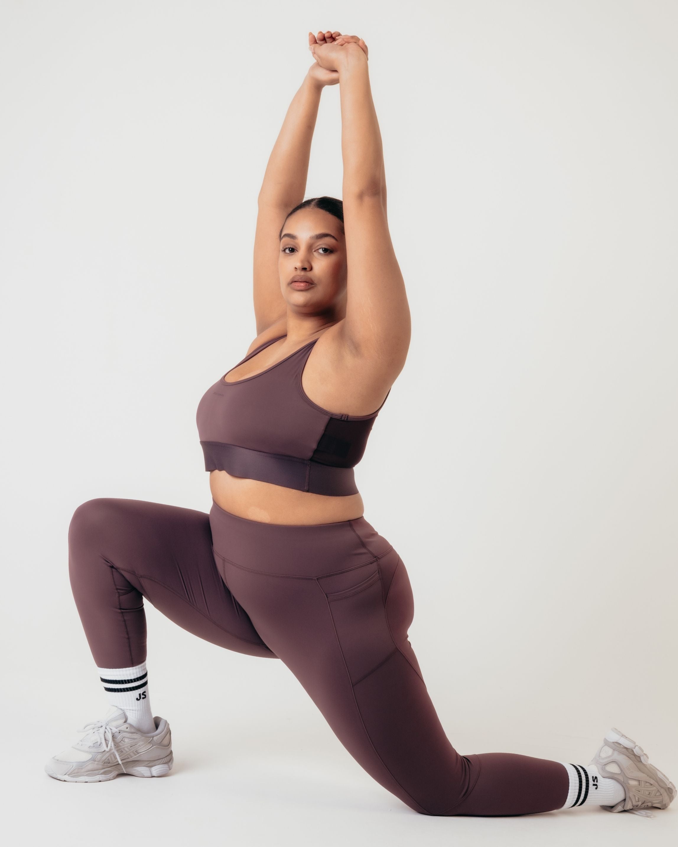 Airflow Medium Support Bra - Burgundy