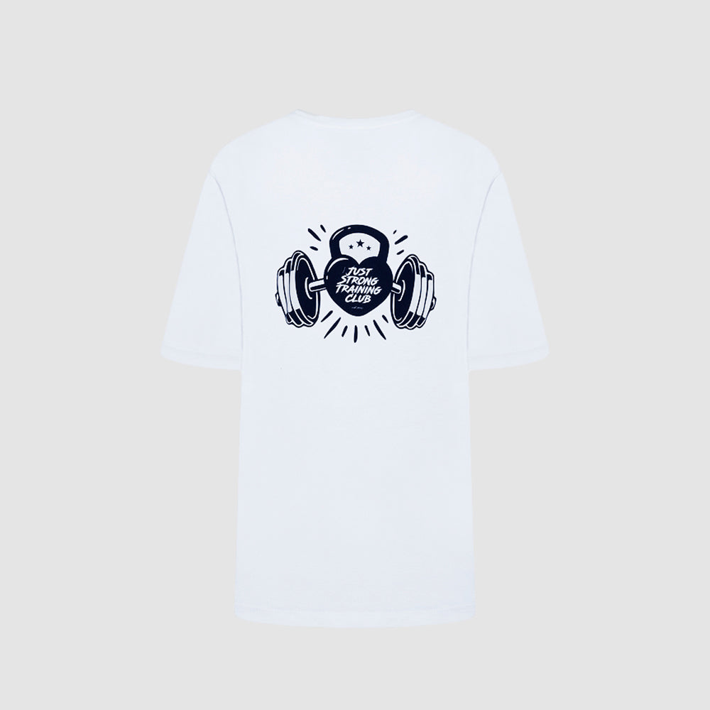 Motion Boyfriend Graphic Club Tee - White