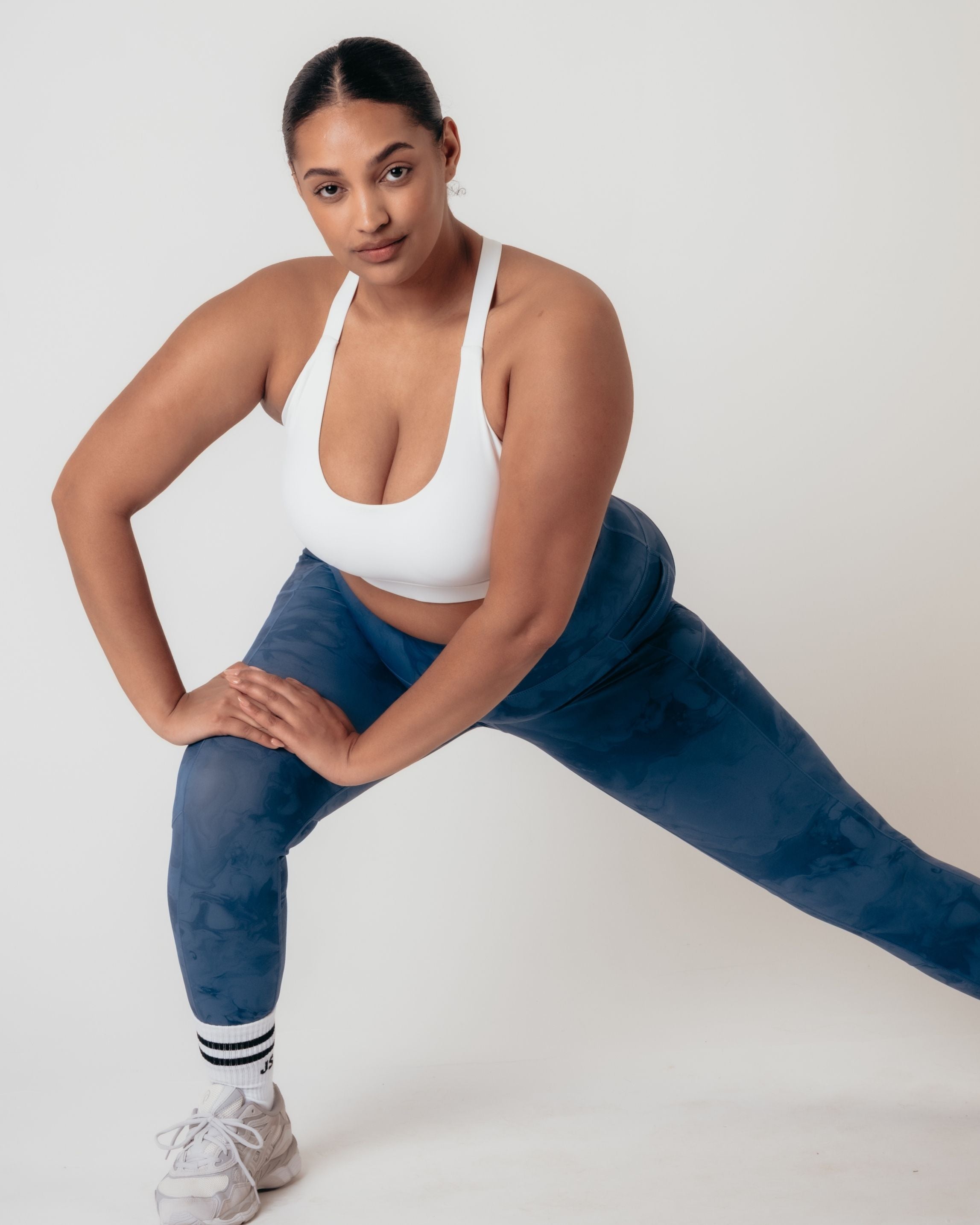 Power 7/8 Training Leggings - Indigo Marble