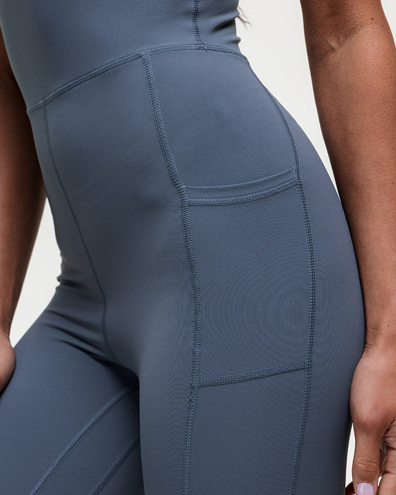 Mindful Unitard - Graphite