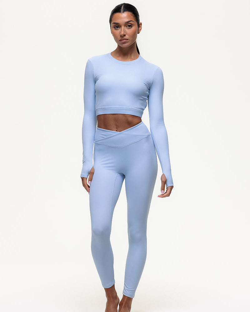 Shala Leggings - Cashmere Blue