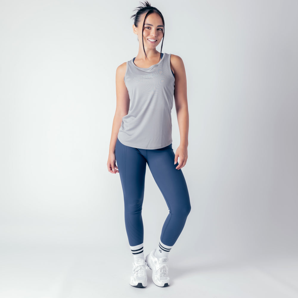 Agility Workout Leggings - True Navy