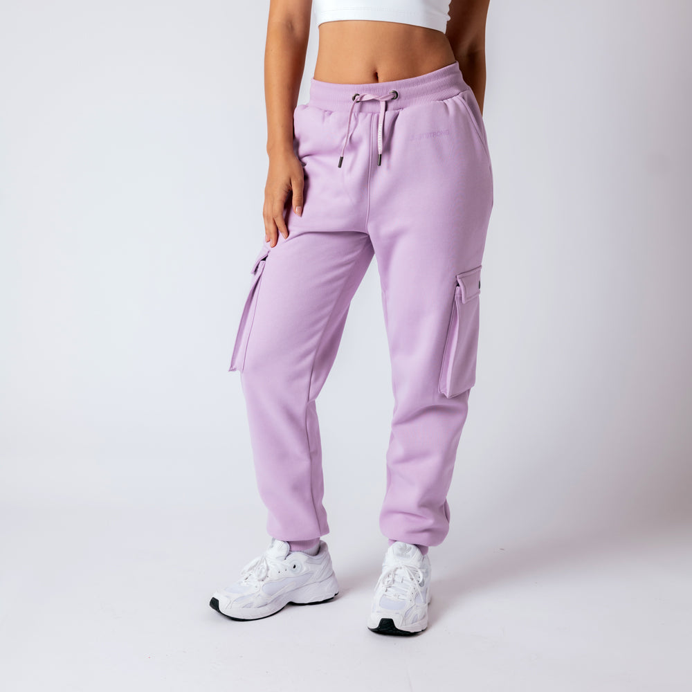 Cargo Joggers - Lilac Mist