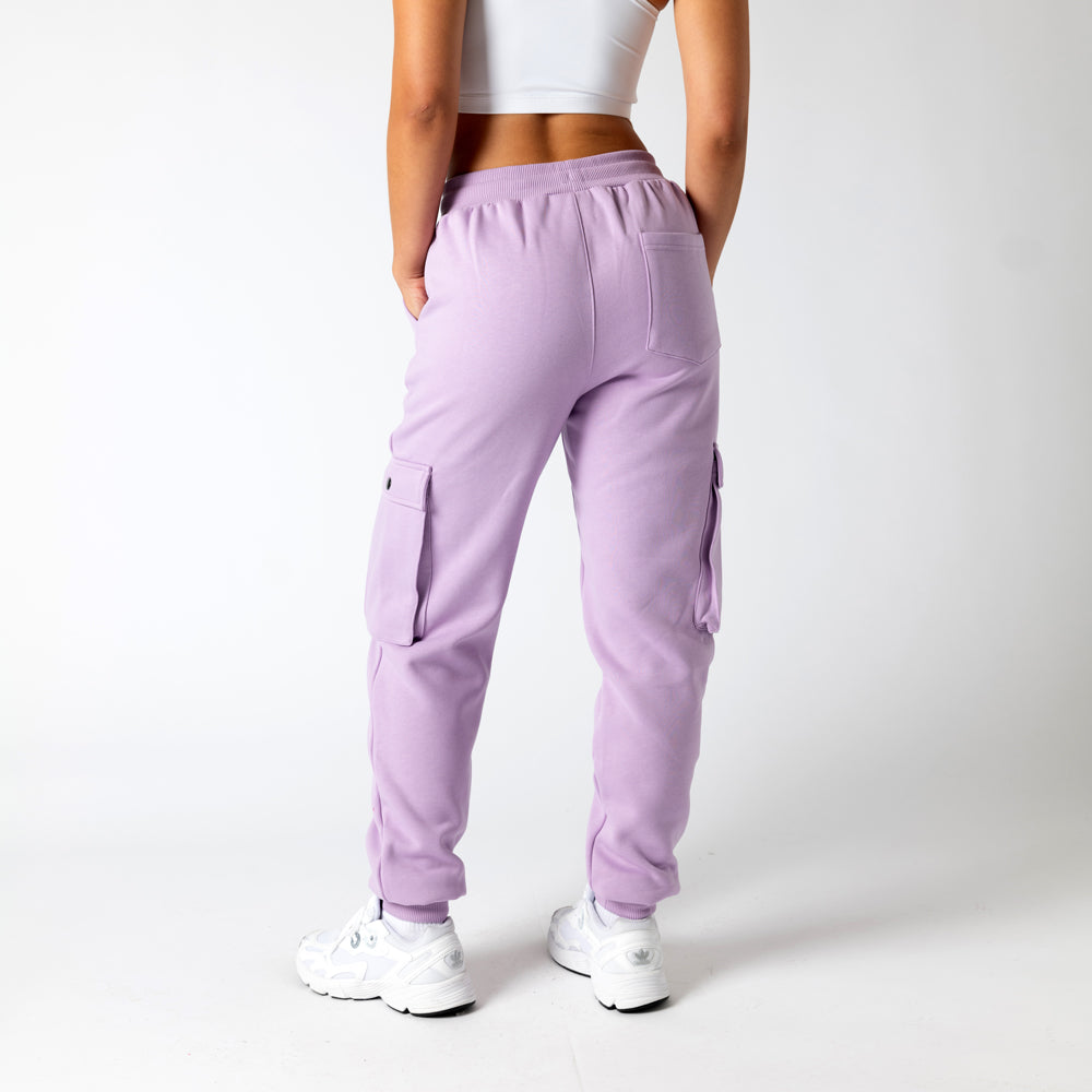 Cargo Joggers - Lilac Mist