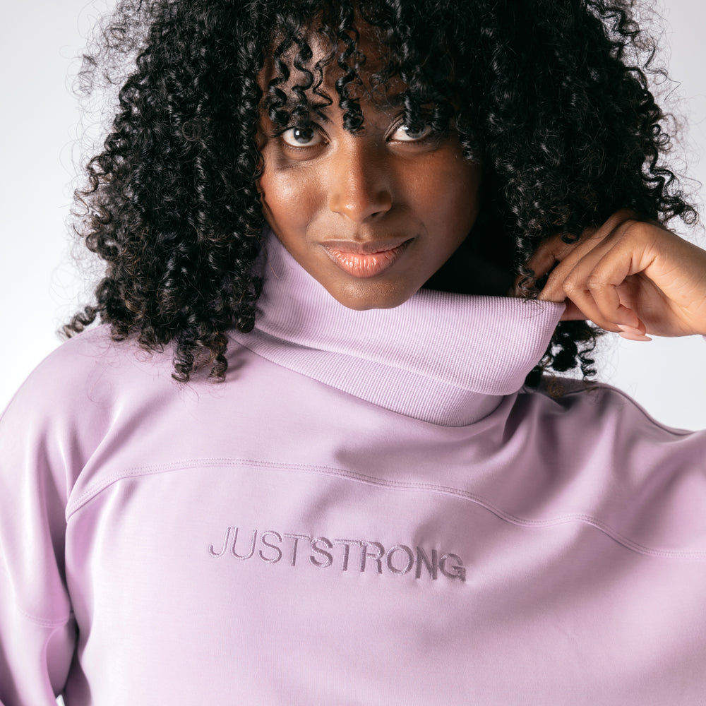 Luxe Essence Turtleneck - Lilac Mist