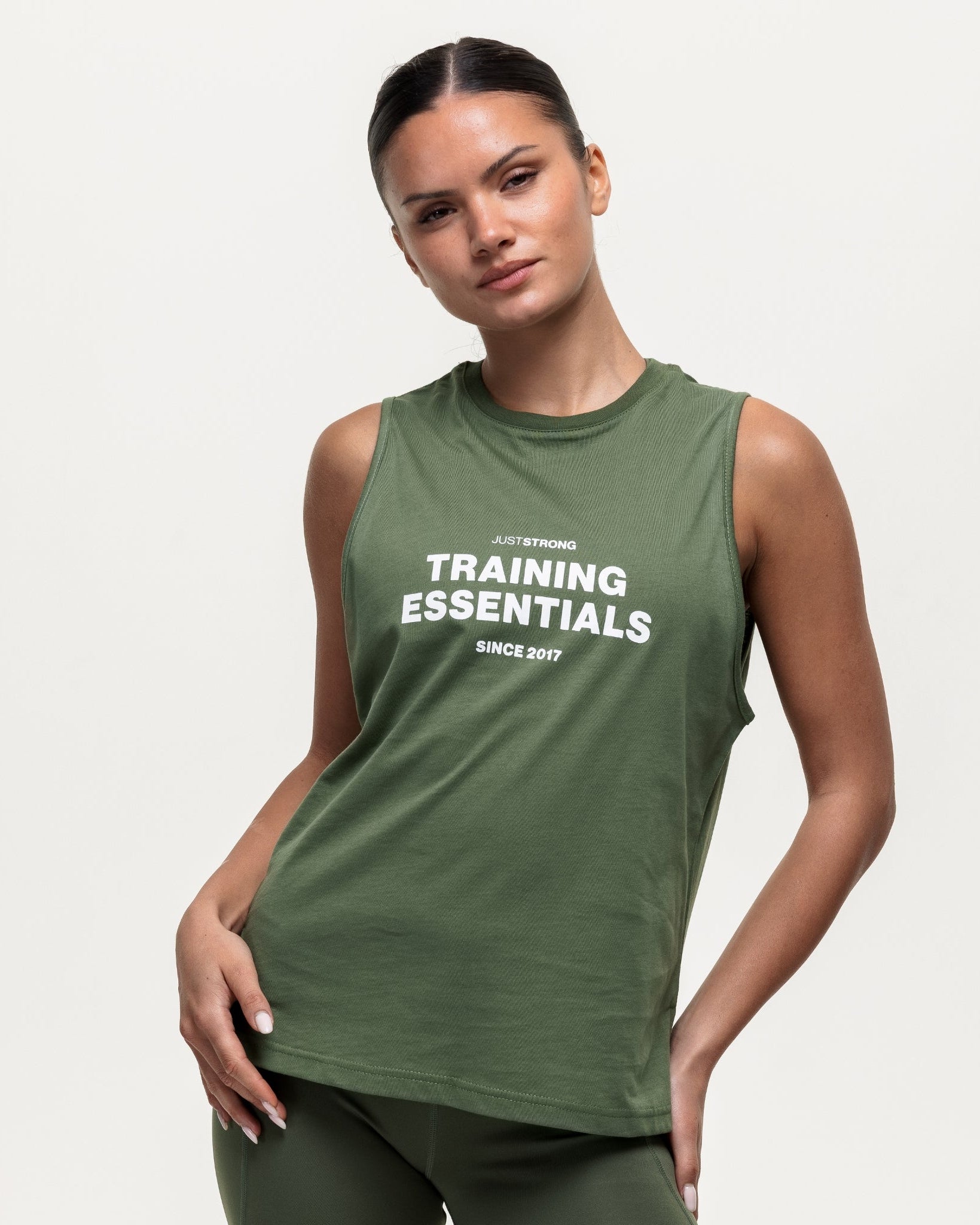 Motion Training Essentials Tank - Khaki