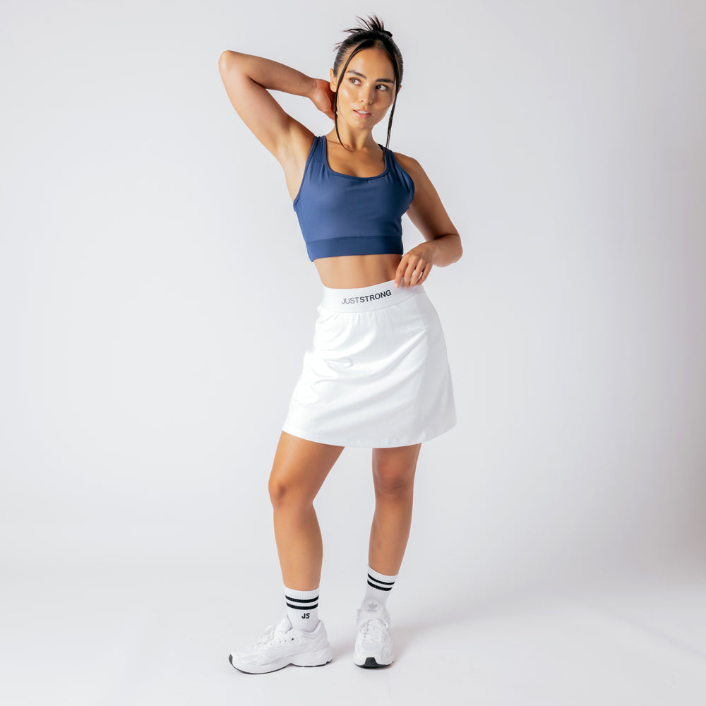 Tennis Skirt - Ivory White